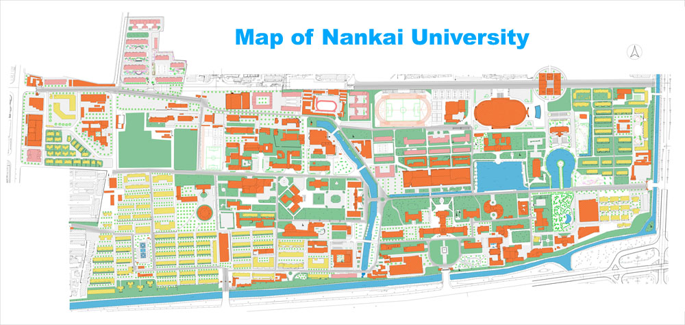 Map of Nankai University